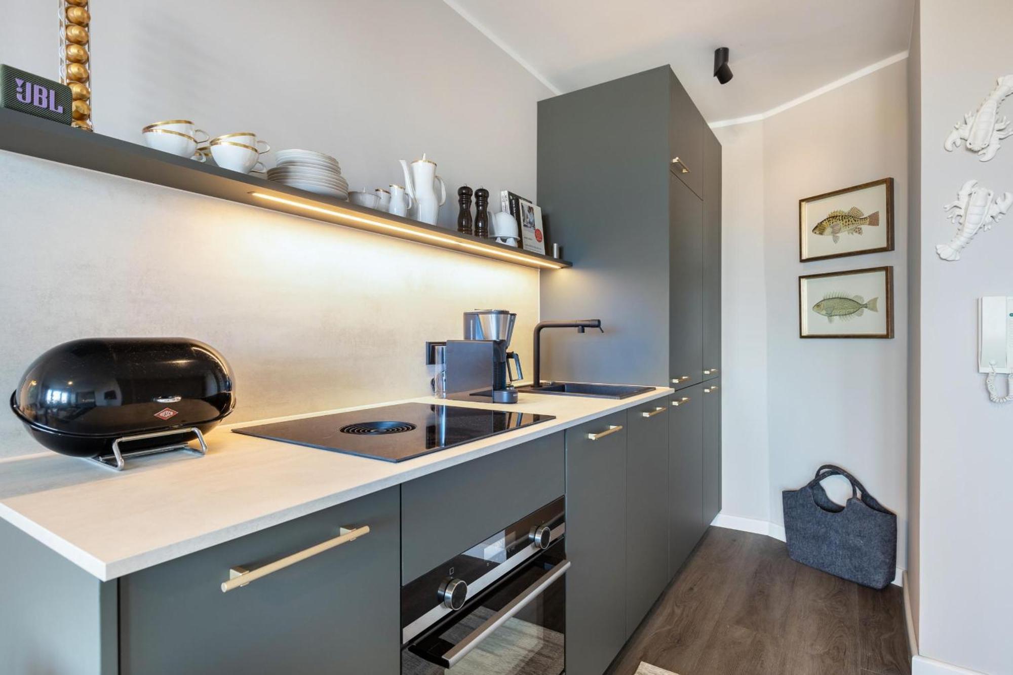 Neu! Ferienwohnung Sunset Loft Wohlfuehlatmospaehre Mit Weitblick In Westerland Sylt Luaran gambar
